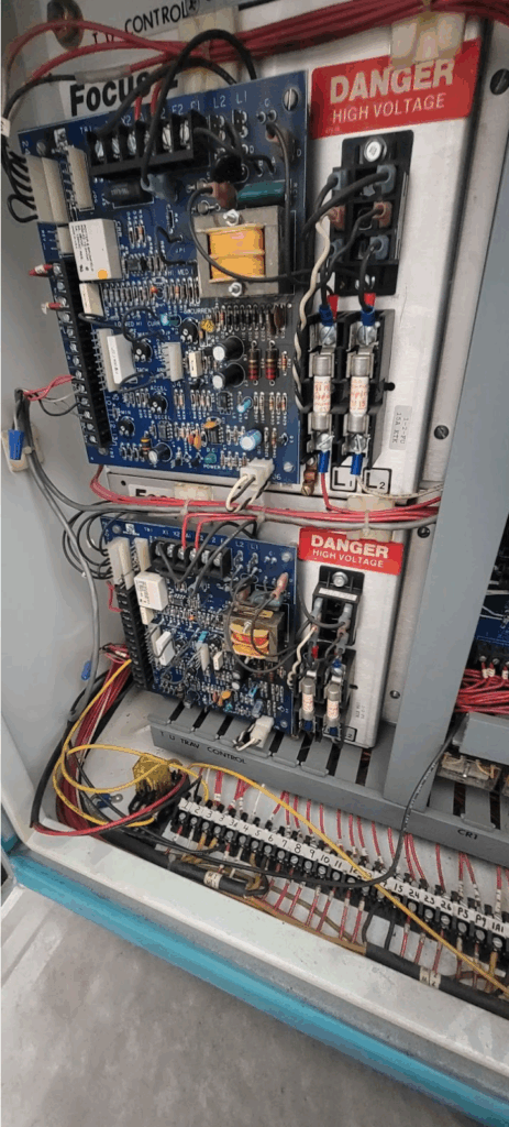 Legacy Controls Upgrade of 1960s Winding:Spooling Takeup Machine with HMI Integration1